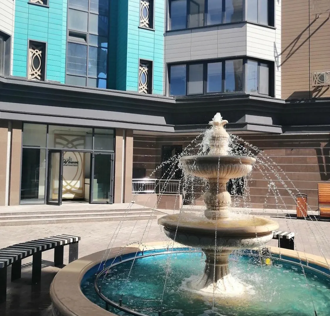 Apartment Elif Towers Residence 1Br Great City View & Drinking Water Almaty
